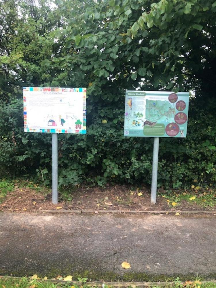 Stalmine Woodland Signage October 2023 Main Photo